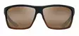 Maui Jim Alenuihaha - Dark Brown Stripe with HCL Bronze Lens - Glass Lenses - 603429067304 - 2