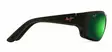 Maui Jim Haleakala - Matte Black Frame with Green Mirror Lens - Plastic Lenses - MM419-044 - 3