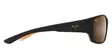 Maui Jim Local Kine - Matte Brown Frame with HCL Lens - Glass Lenses - 603429055554 - 2