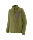 Patagonia Ms R1 Air Jkt Caper Green - Fleece Shirts - 198077516934 - 1
