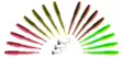 Patriot Sneaky 7,5cm Ned 16+3kpl Dark - Lure Assortments - 6417512543064 - 1