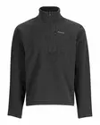 Simms Rivershed Half Zip Black Heather - Shirts - 694264628874 - 2
