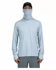 Simms Solarflex Guide Cooling Hoody Steel Blue - Shirts - 694264569764 - 3