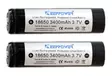 Ultracom Battery 18650 Sanyo 2pcs - Ultracom - 6970906550234 - 1