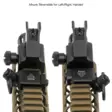 UTG Angled QD Sling Swivel Adaptor Picatinny 45 Degree Offset - Sling swivels and attachments - 4717385551084 - 4