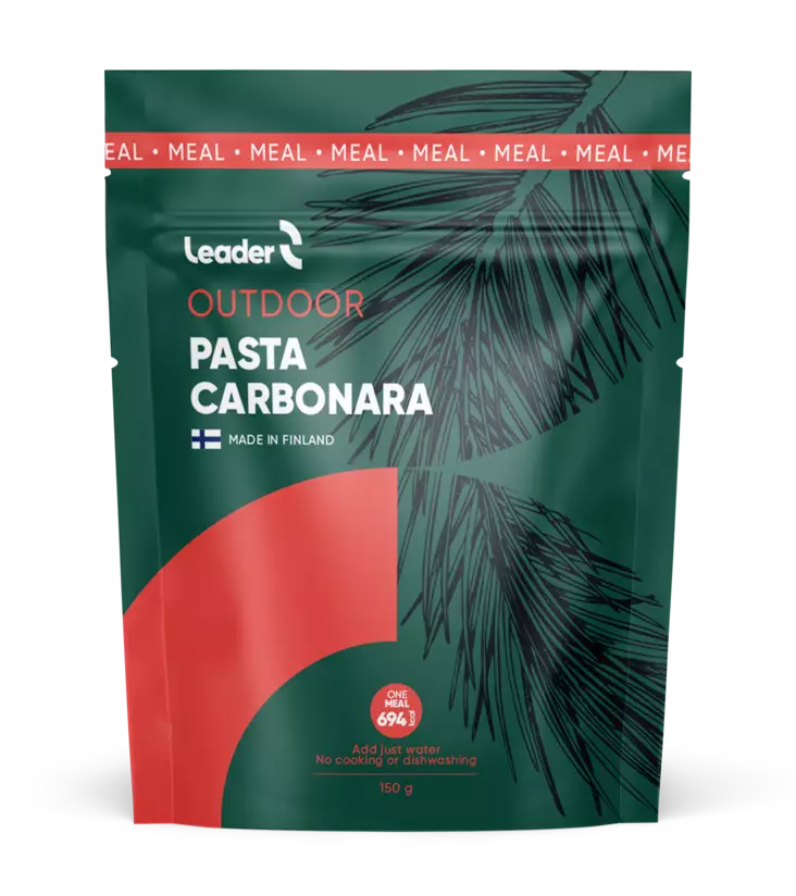 Leader Outdoor Pasta Carbonara 150g - Outdoor Meals - 6430080443284 - 1