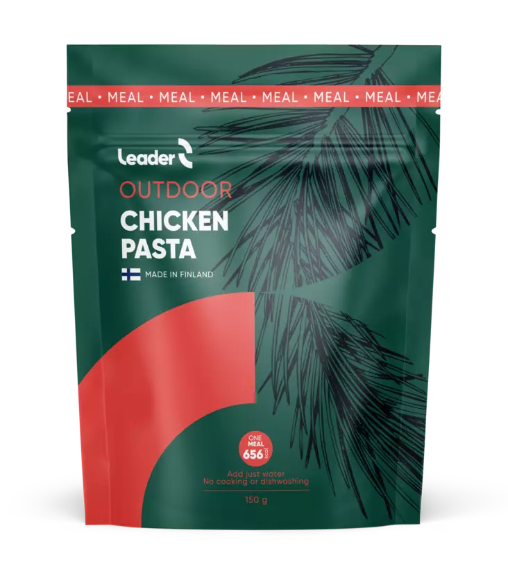Leader Outdoor Chicken Pasta 150g - Outdoor Meals - 6430080443314 - 1
