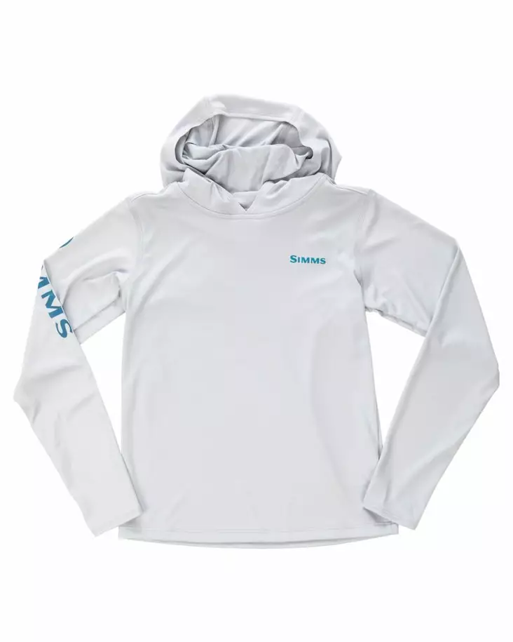 Simms Kid's Solar Tech Hoody Sterling - Sweatshirts - 694264538234 - 2