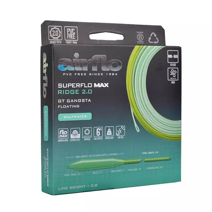 Airflo Superflo Max Ridge 2.0 GT Gangsta - Floating - 614910107164 - 1