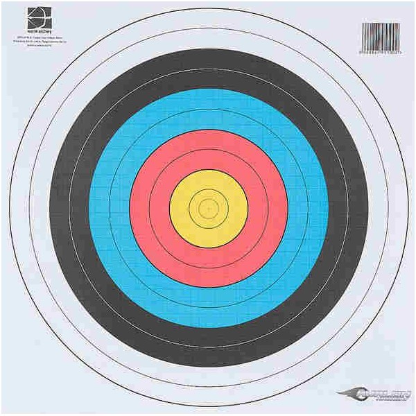 Avalon Target Face Indoor 60x60cm -jousitaulu - Target Faces - 9227000007124 - 1