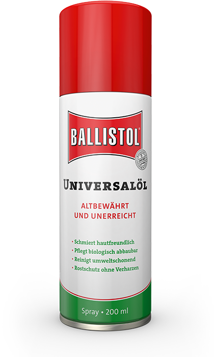 Ballistol Universal Oil Spray 200ml - Gun Oil and Greases - 4017777217254 - 1