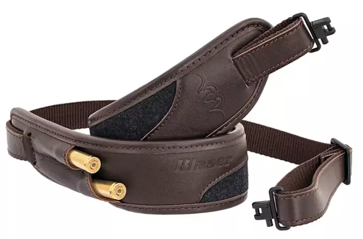 Blaser Loden Leather Gun Sling - Classic Gun Straps - 80405364 - 2
