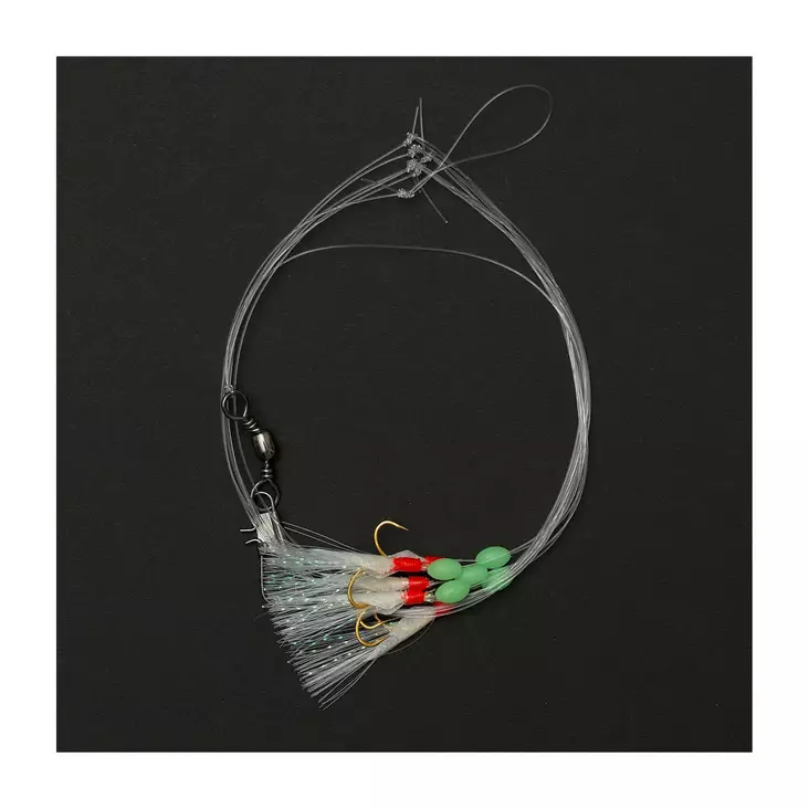 DAM Searig 2 Herring Real Skin UV 140cm - Sabiki & Mackerel Rigs - 5706301614414 - 1
