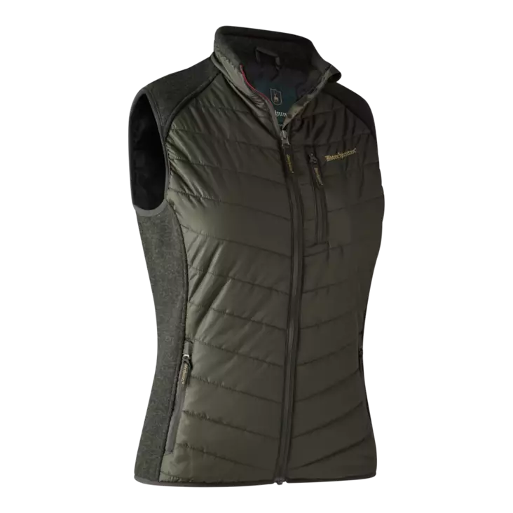 Deerhunter Lady Caroline Padded Waistcoat Timber - Hunting Jackets for Women - 5702827186794 - 1