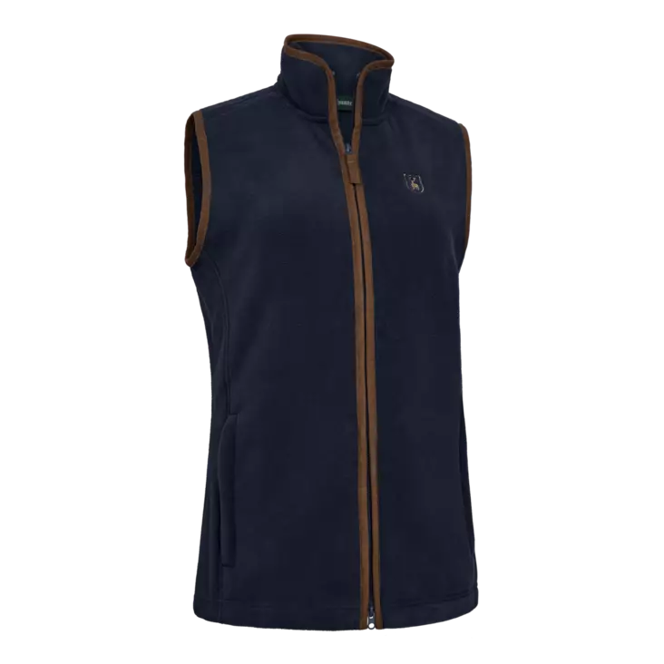 Deerhunter Lady Cumbria Fleece Waistcoat Dark Blue - Hunting Vests - 5702827251034 - 1