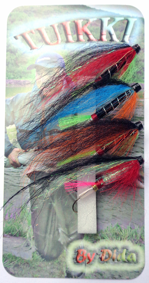 Dida Tuikki Tubefly Assortment 4pcs - Fly Assortments - 6430010610984 - 1