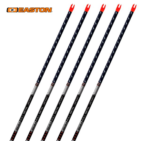 Aston FMJ 5mm Finished Arrow, 6 pcs per pack - Fletched Arrows - 723560178414 - 1