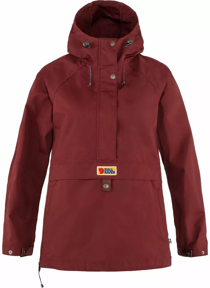 Fjällräven Vardag Anorak W Red - Hunting Jackets for Women - 7323450758684 - 1