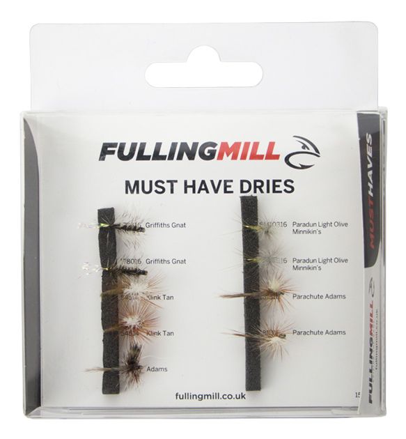 Fulling Mill Must Have Dries - Fly Assortments - 5054302048784 - 1