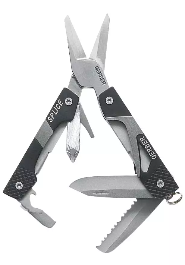Gerber Splice Pocket Multi-Tool - Black - Multi Functional Tools - 013658111554 - 1