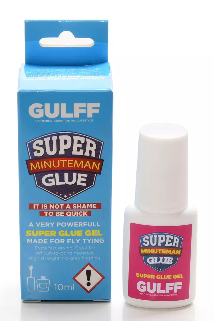 Gulff Minuteman GEL Super Glue 10ml -pikaliima - Instant Adhesives - 6430068960574 - 1