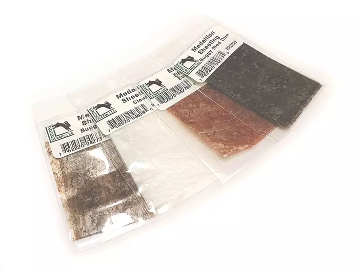 Hareline Medallion Sheeting - Flash Back & Scud Back - 4060070024 - 1