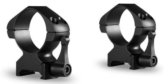 Hawke Precision Steel Ring Mounts Weaver - Completed Mounts - 5054492230174 - 1