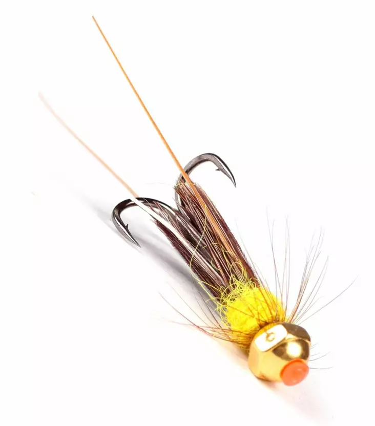 Hexagon Creme Brulee Frances - Tube Flies - 7033841055734 - 1