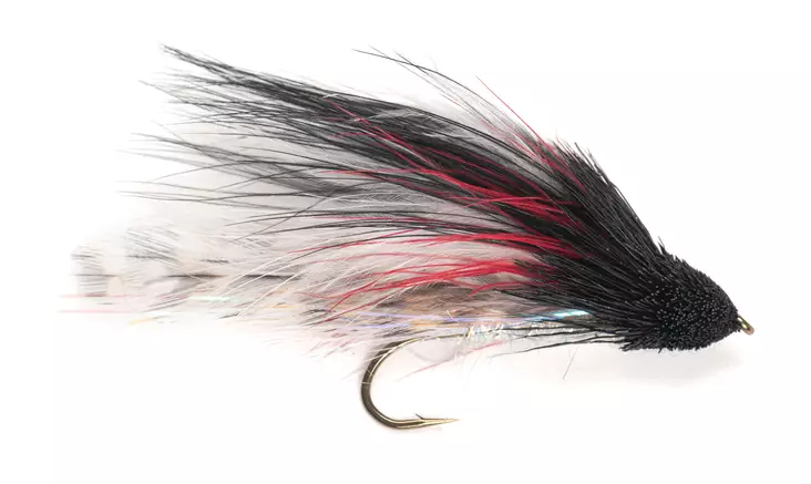Marabou Muddler Black/White Streamer - Streamers & Wooly Buggers - 8859202536594 - 1