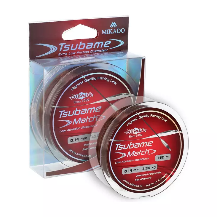 Mikado Tsubame Match 0,28mm 150m - Feeder & Match Monofilament - 5900637505624 - 1