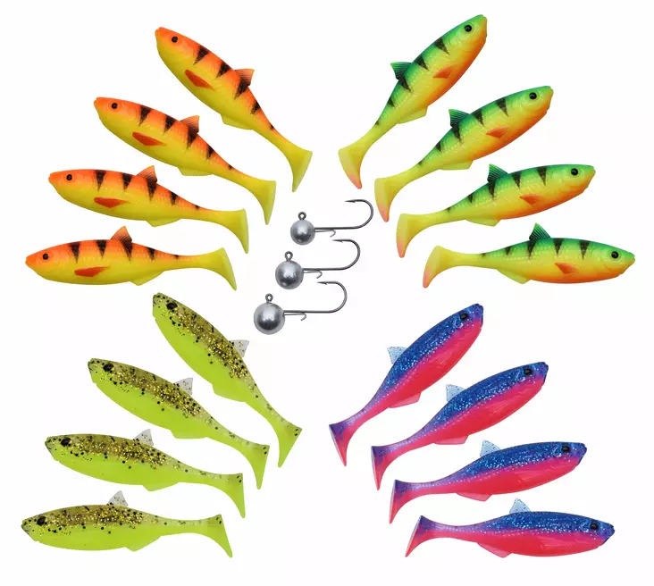 Patriot Baitfish 6cm Dark Water Mix - Classic Softbaits - 6417512539364 - 1