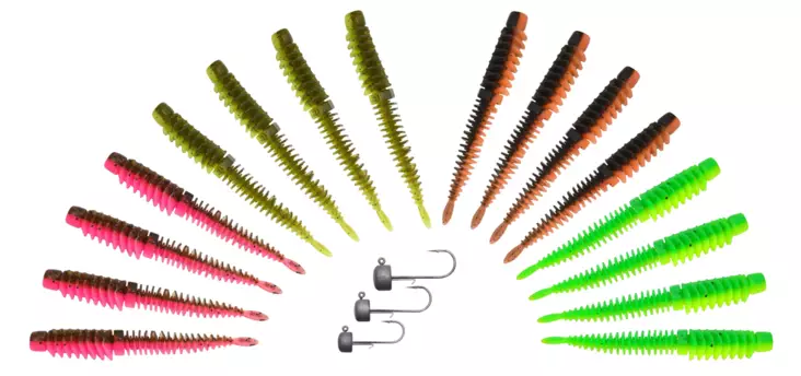 Patriot Sneaky 7,5cm Ned 16+3kpl Dark - Lure Assortments - 6417512543064 - 1