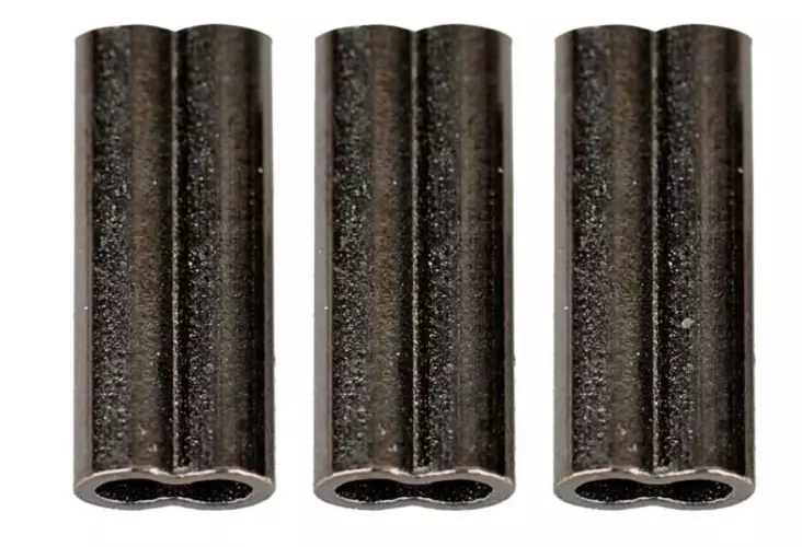 Savage Gear Double Wire Crimp 50pcs 1,0mm - Pike Rigs and Accessories - 5706301549044 - 1