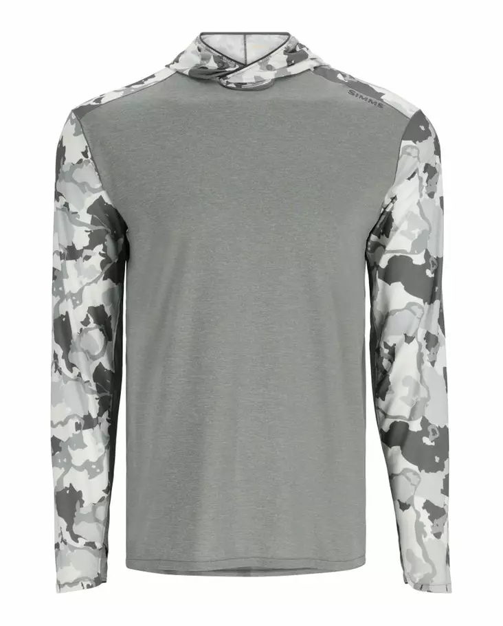 Simms Bugstopper SolarFlex Hoody Cinder Regiment Camo Cinder - Sweatshirts - 694264615294 - 1