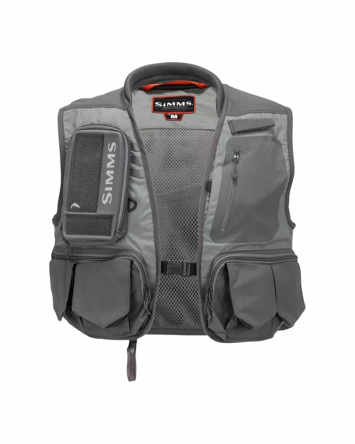 Simms Freestone Vest Pewter - Fly Fishing Vests - 694264549834 - 1