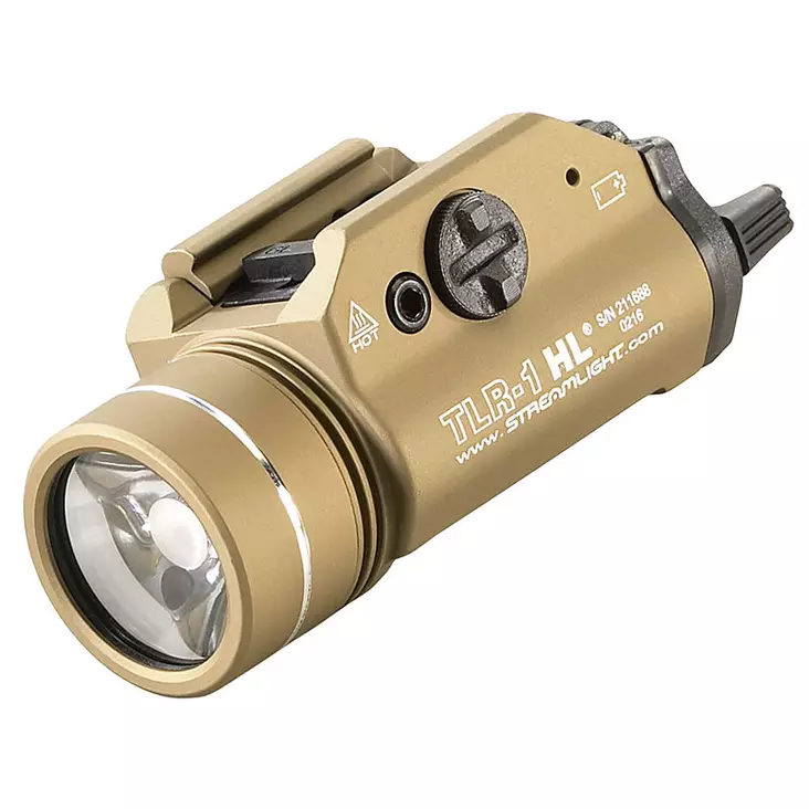 Streamlight TLR-1 HL Gun Light FDE - Pistols Lights - 080926692664 - 2