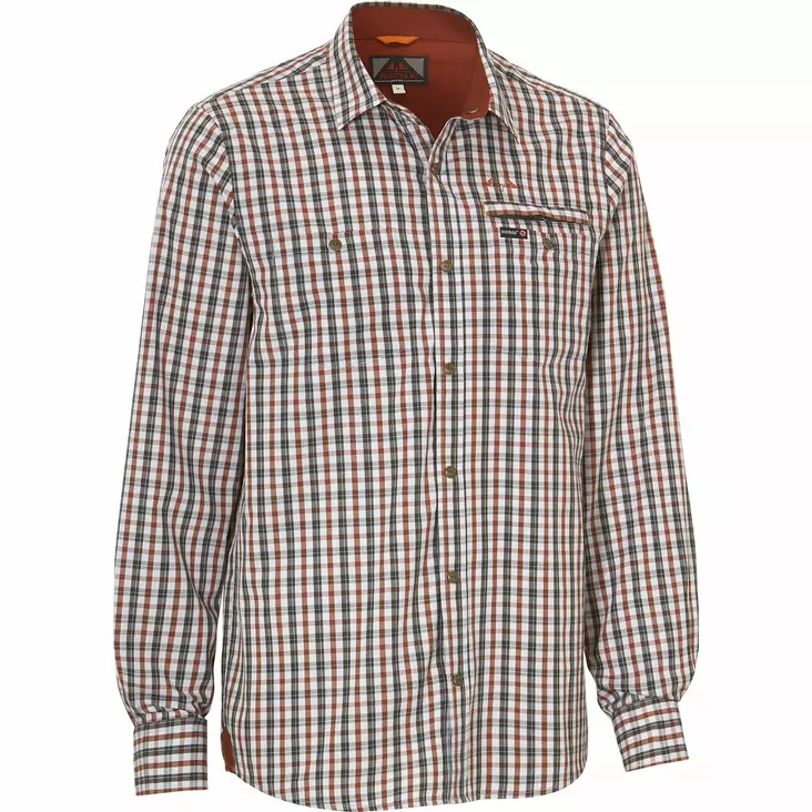 Swedteam M's Lynx Antibite Shirt Dark Orange - Shirts - 7330144033484 - 1