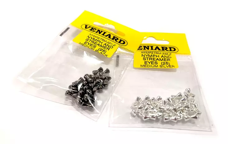 Veniard Nymph & Streamer Eyes Small - Weighted Eyes - 40200300064 - 2