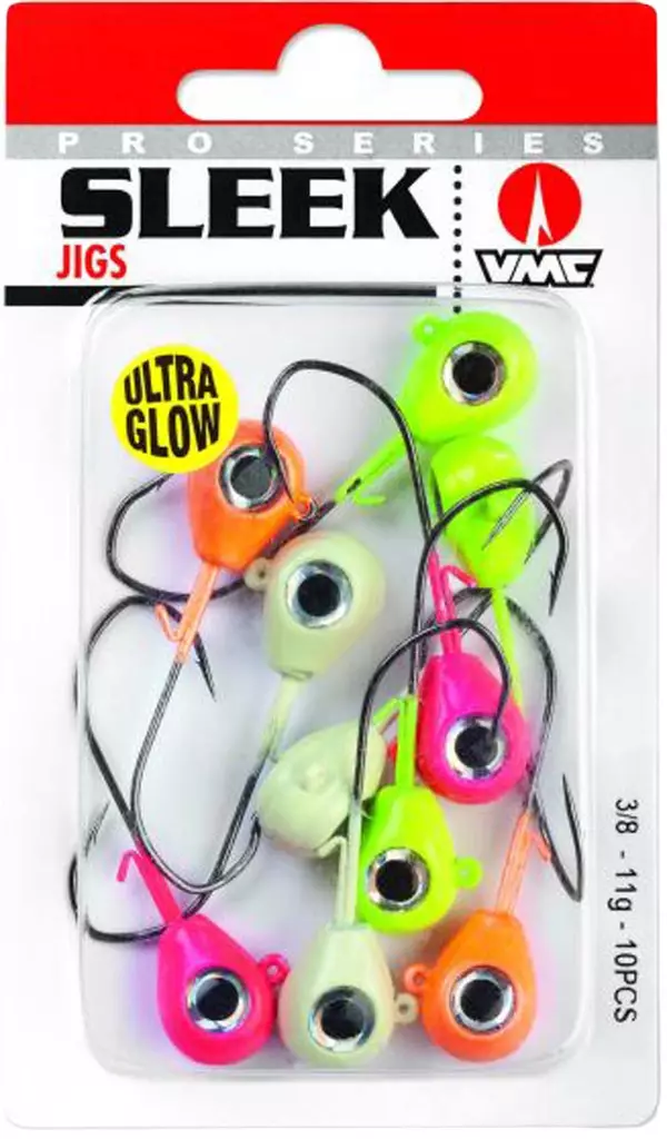 VMC Sleek Jig Glow - Jig Heads - 3422993063324 - 1