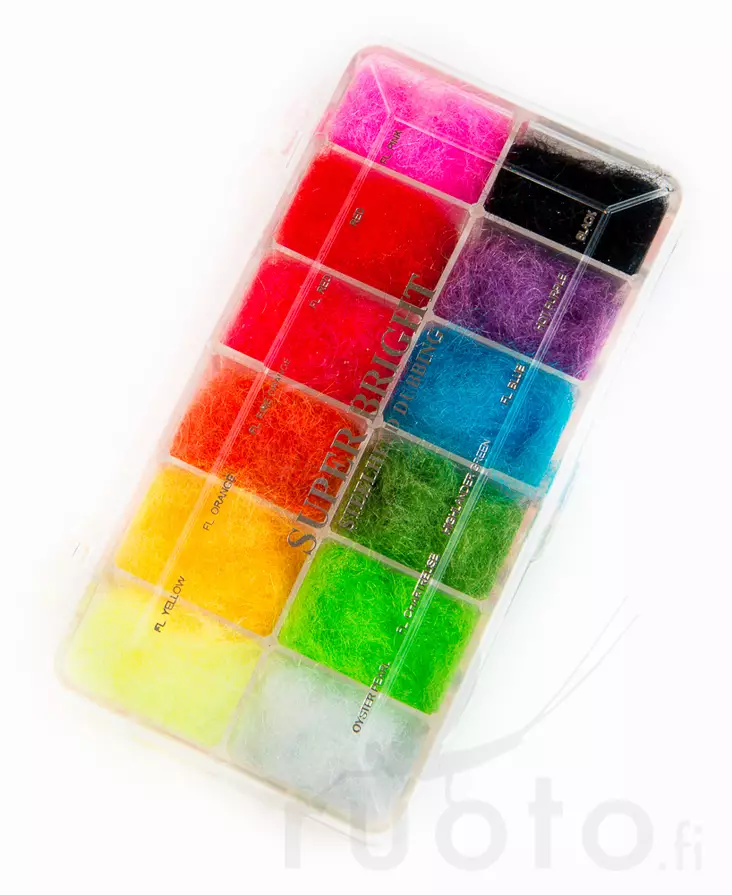 Wapsi Super Bright Steelhead Dispenser II -dubbinglajitelma - Dubbing Dispencers - 053526352214 - 1