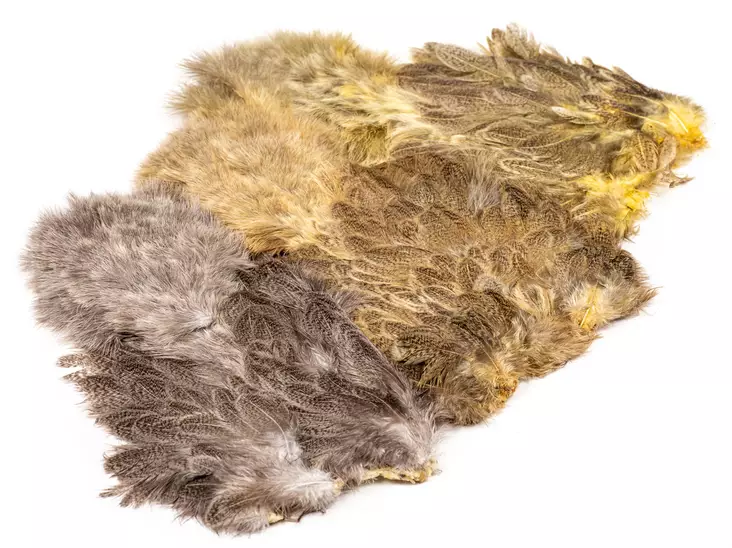 Brahma Hen Soft Hackle With Chickabou - Hen Capes And Saddles - 40350300004 - 1