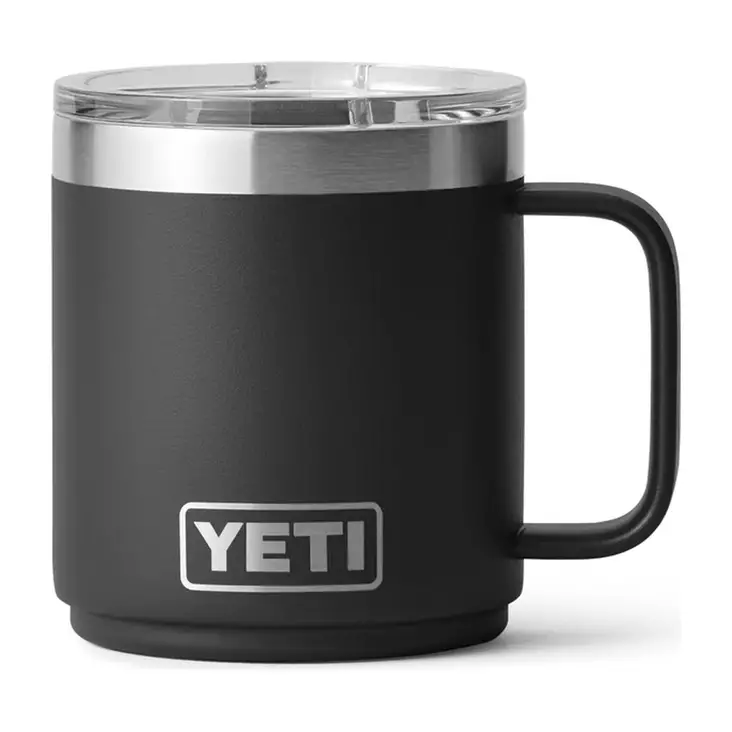 Yeti Rambler 10oz Tumbler Ceramic Black Thermal mug with ceramic