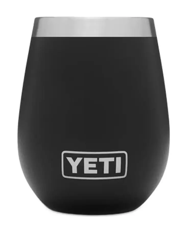 Yeti Rambler 10oz  Wine Tumbler Black - Insulated Bottles and Mugs - 888830129074 - 1
