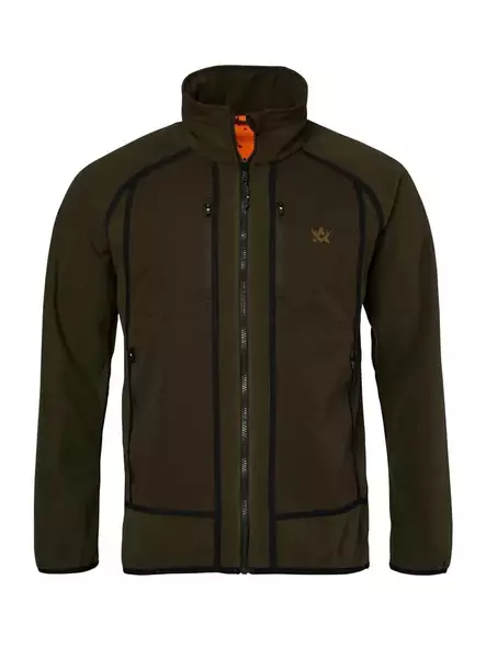 Alaska Raptor Ms Reversible Jacket Solid Brown/BlindTech Blaze - Men's Hunting Jackets - 6438347066405 - 1