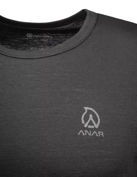 Anar Muorra M's Merino T-Shirt Black - Hunters Underwear - 6438014261195 - 2