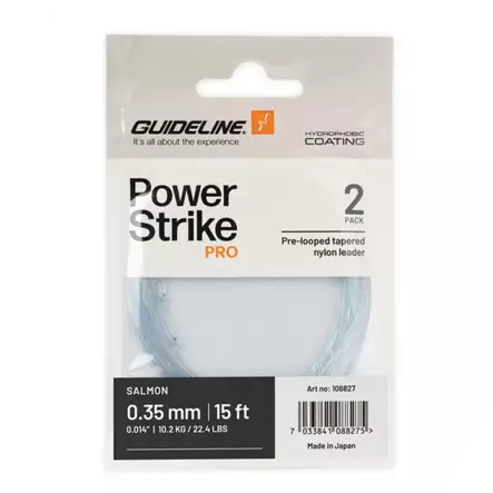 Guideline Power Strike PRO Salmon 15ft - Nylon Leaders - 7033841088275 - 1