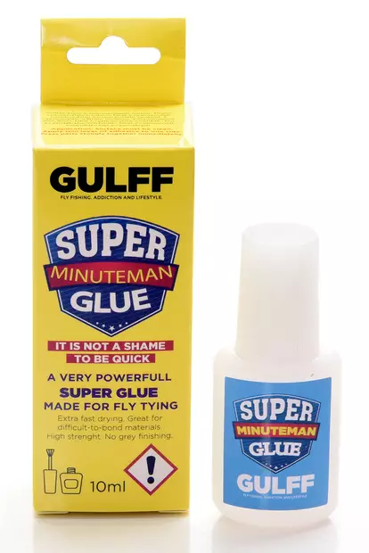 Gulff Minuteman Super Glue 10ml -pikaliima - Instant Adhesives - 6430068960345 - 1