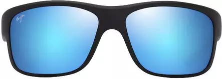 Maui Jim Southern Cross - Matte Black Frame with Blue Hawaii Lens - Glass Lenses - 603429080235 - 2
