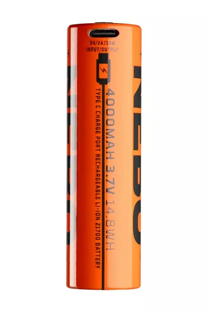 NEBO Rechargeable Battery 21700 4000MAH - Lighting Accessories and Add-ons - 5060945232145 - 2
