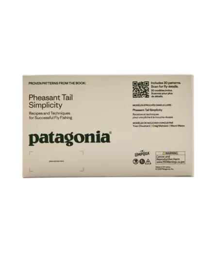 Patagonia Pheasant Tail Simplicity Fly Box Clear - Lure Boxes - 198077847885 - 2